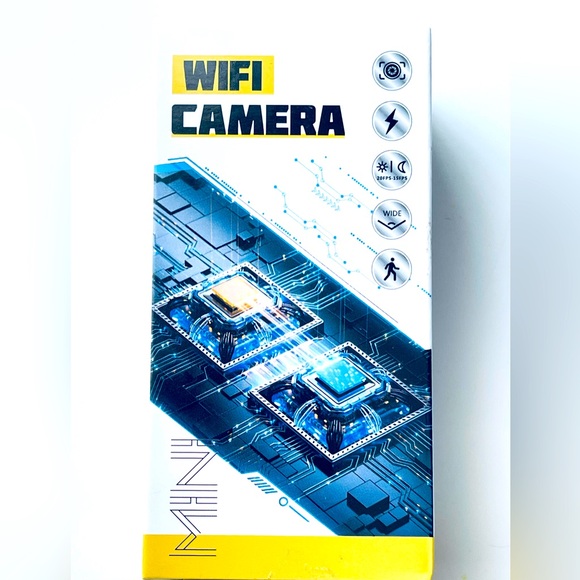 WiFi Camera with Blue Circuit Design - Picture 1 of 2